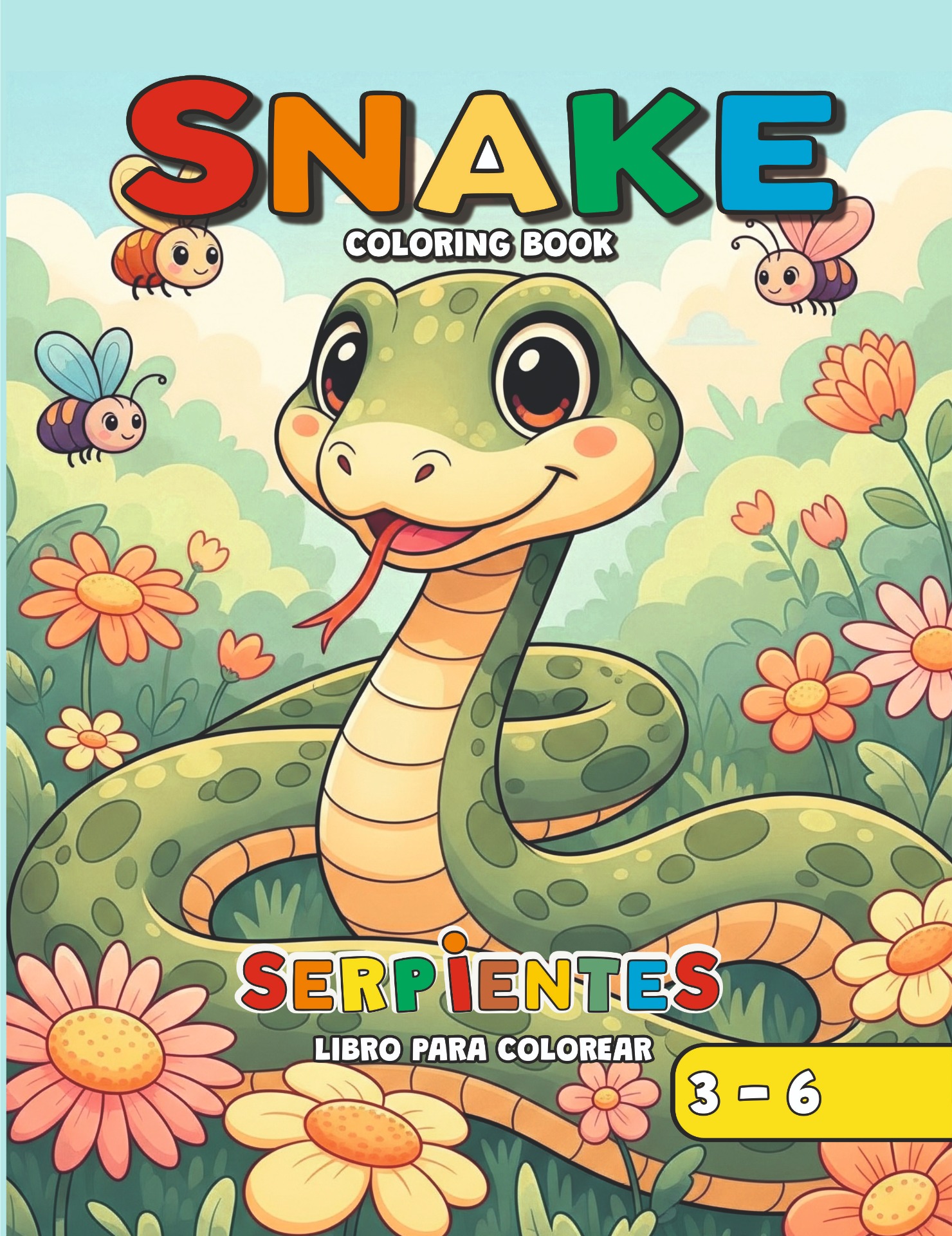 Snake Coloring Book
